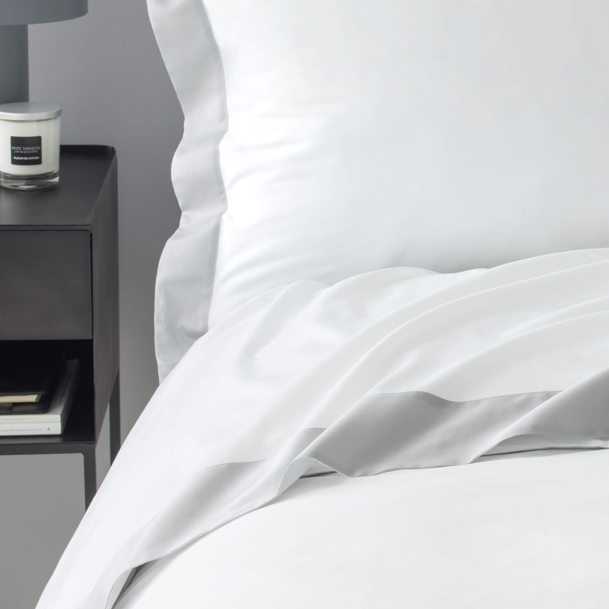 Drap plat Sublime - satin de coton