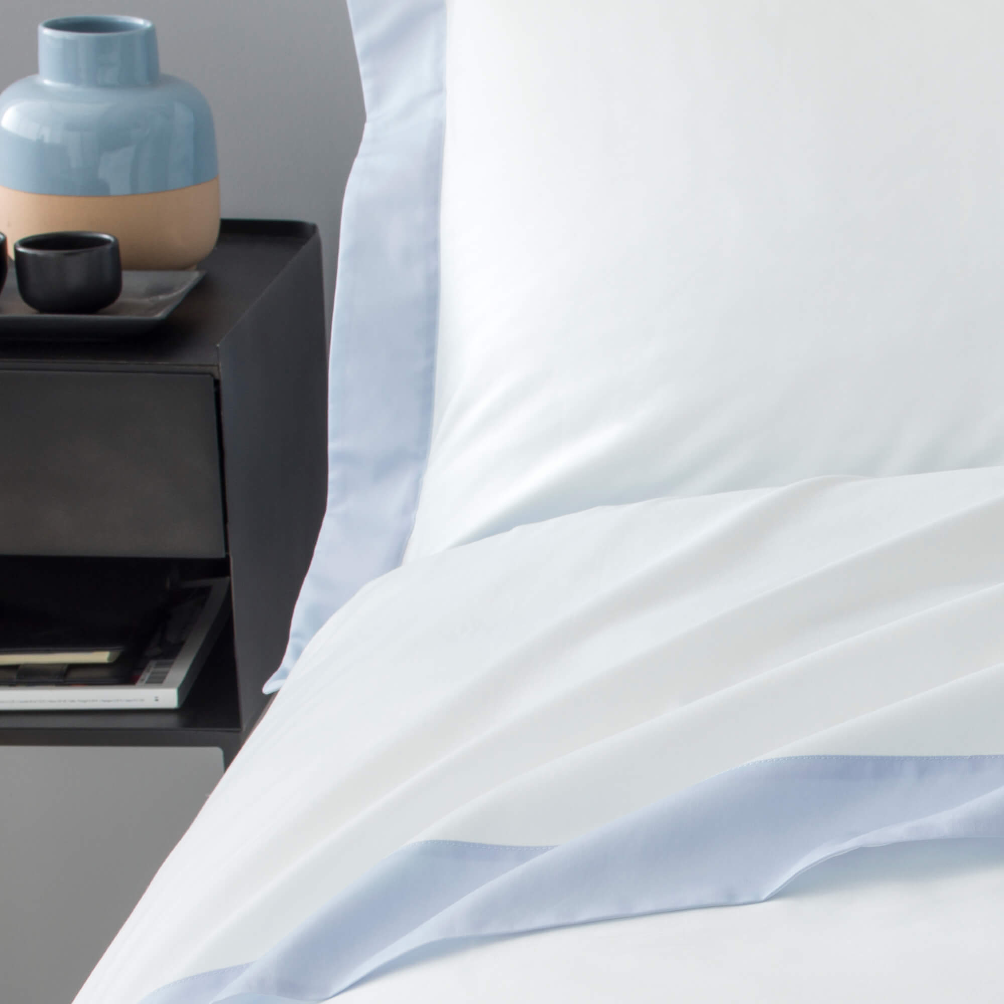 Drap plat Sublime - satin de coton